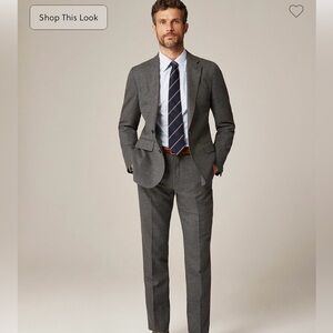 J.Crew Ludlow Slim Gray 2 piece suit